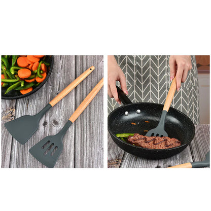 Set de 11 Utensilios de Cocina ProResist® - Alta Resistencia para Chefs en Casa